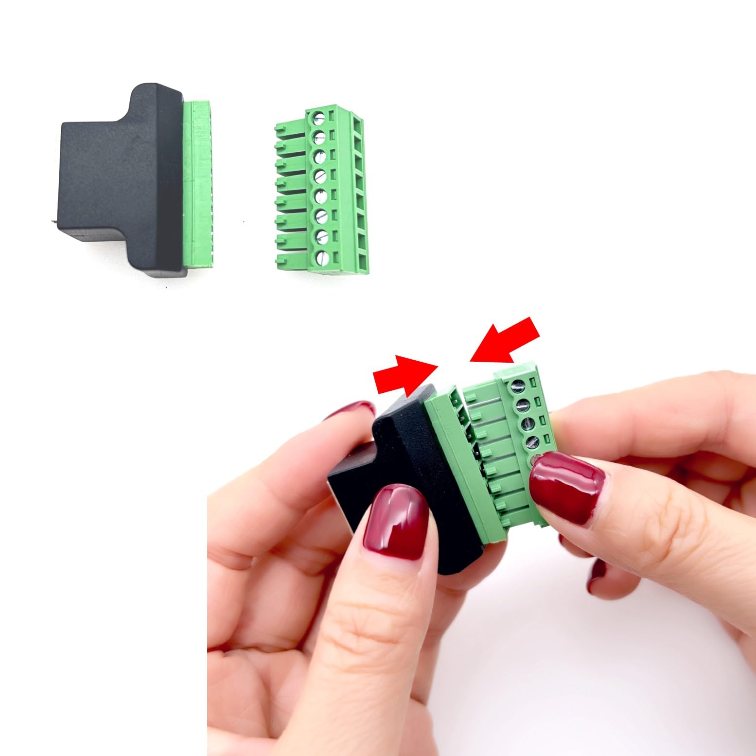 ADATTATORE DI RETE CAT 6 SCHERMATO RJ45  8P8C  FEMMINA RJ45  8P8C Femmina Dritta Metallo