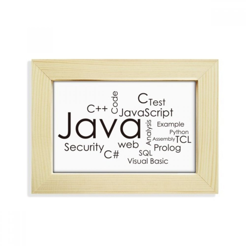 Marco Java programador de escritorio para decorar tu espacio de trabajo en oficina