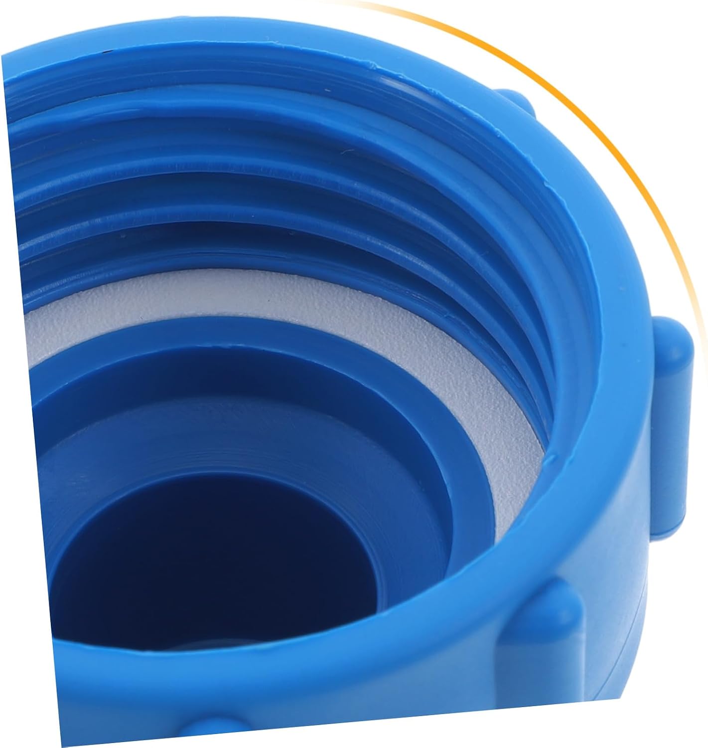 FUOYLOO 2pcs Ibc Tote Hose Adapter 2 Inch to 3/4 Inch Plastic Valve Conversion Fitting with Leakproof Design Universal Compatibility for Water Tote and Hose Connections