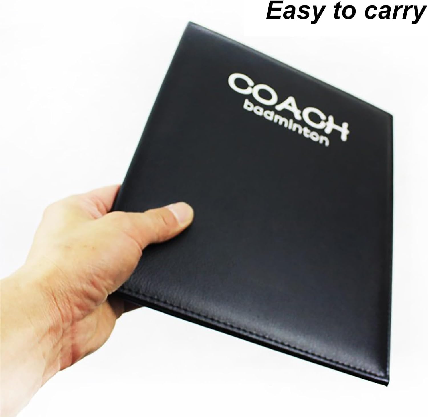 Badminton Coaching Board, Badminton White Board for Coaches, Folding Design, Easy to Carry, with 2 Water-Based Pens, for Strategic Planning