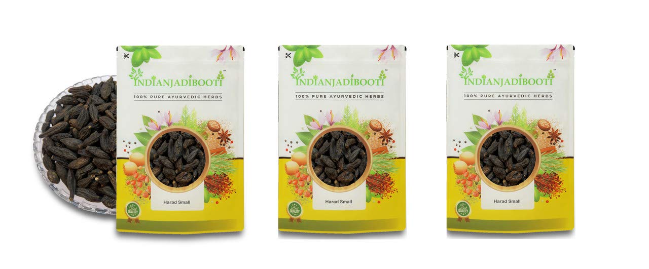 IndianJadiBooti Harad Small Black - Harad Choti Kali - Black Himej - Terminalia Chebula - Myrobalan, 3 Packs of 900 Grams (B08Y79RMMG) Amazon Price History, Amazon Price Tracker