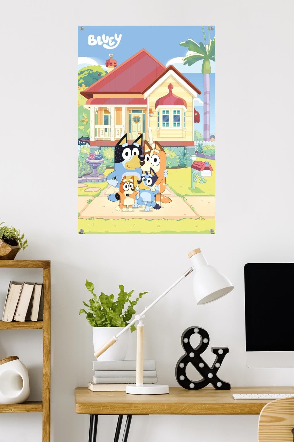 Amazon.com: Trends International Bluey - Family Wall Poster