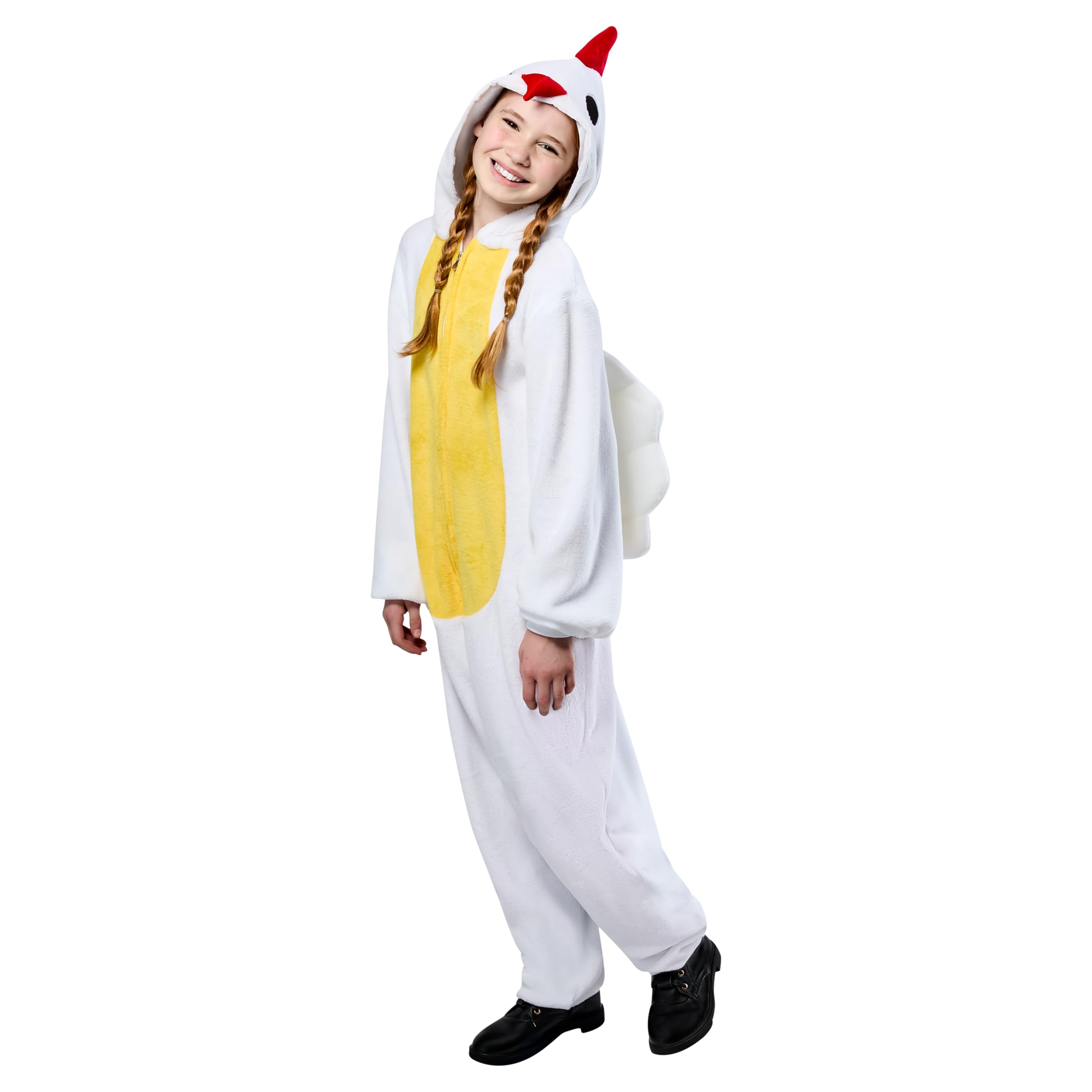 Rubies Comfywear Hooded Jumpsuit for Kids, Unisex Kids Costume