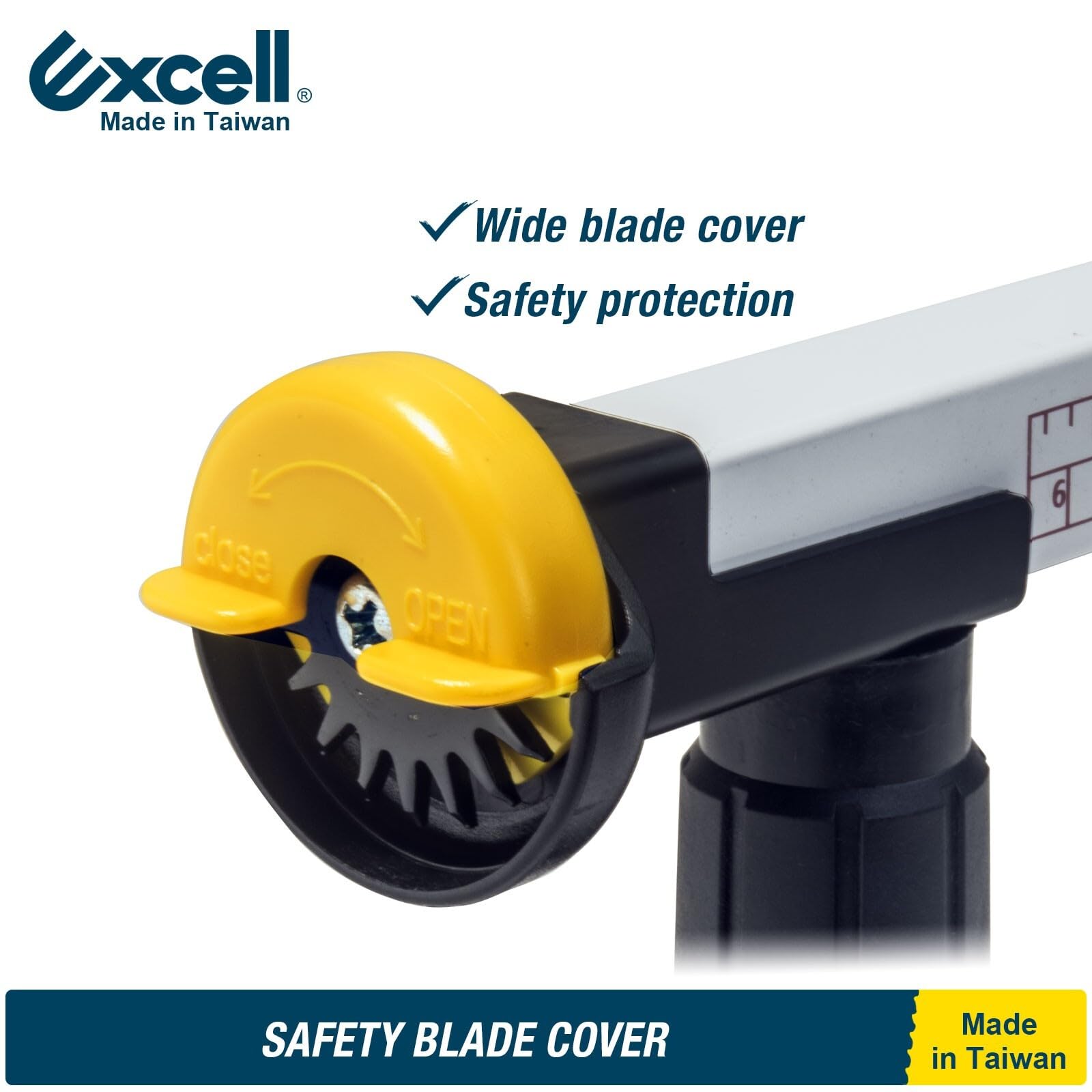 Excell Réducteur de Boîte en Carton avec Couvercle de Lame de Sécurité Outil de Redimensionnement Manuel pour Expédition et Logistique Hauteur Ajustable de 65mm à 305mm