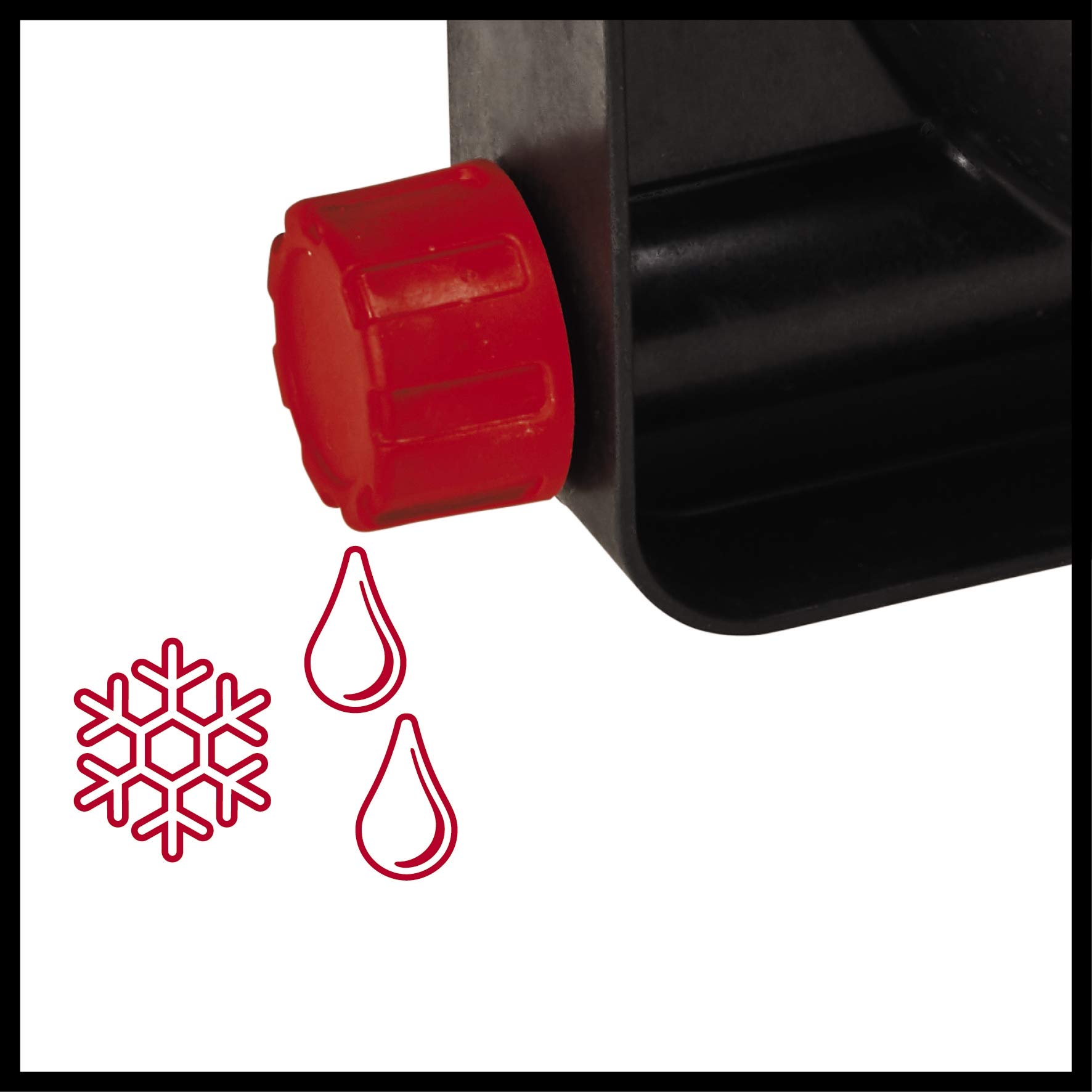 Einhell Pompe de jardin GC-GP 1045 | 1050 W | 4,8 bar | débit 4500 l/h | hauteur 48 m | vis de purge | protection antigel