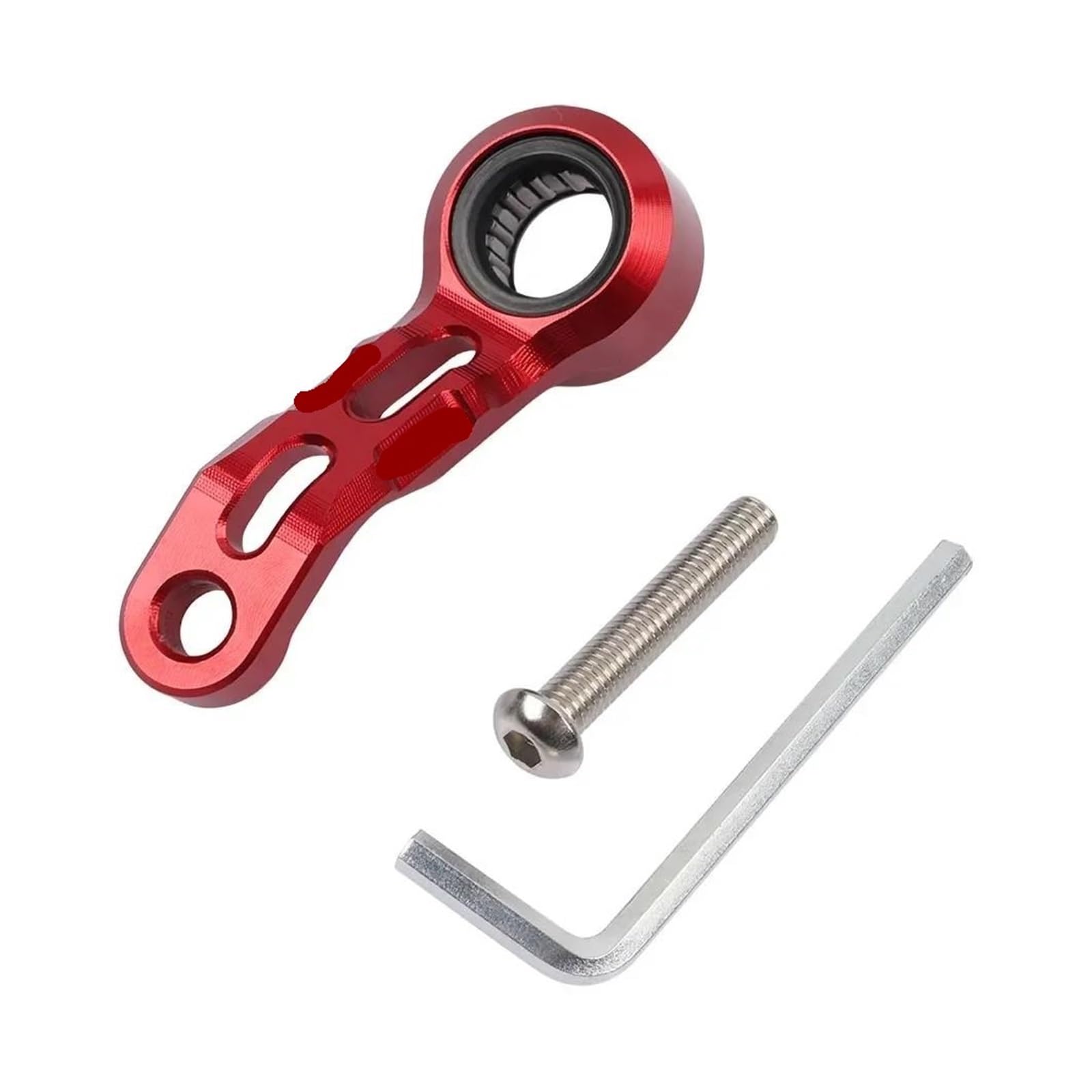 SGdeyDFH Motorcycle Accessories Gear Shift Support Lever Stabilizer for YAM&AHA YZF R1 S M R1M R1S FZ-10 FZ10 MT-10 MT10 SP(Red)