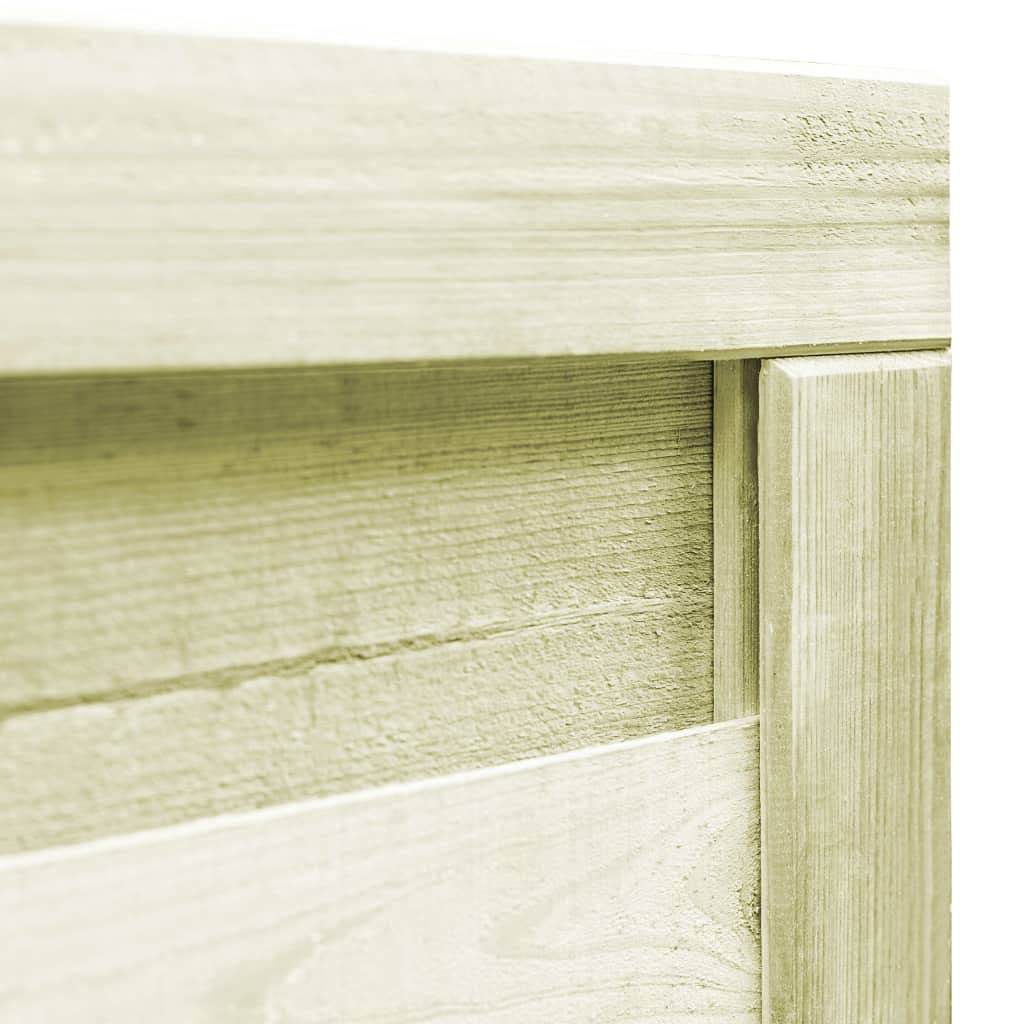 Générique Portillon Bois de pin imprégné 100x75 cm Vert,Quincaillerie, Clôtures & barrières, Portillons, Vert (Poids 7.5KG)
