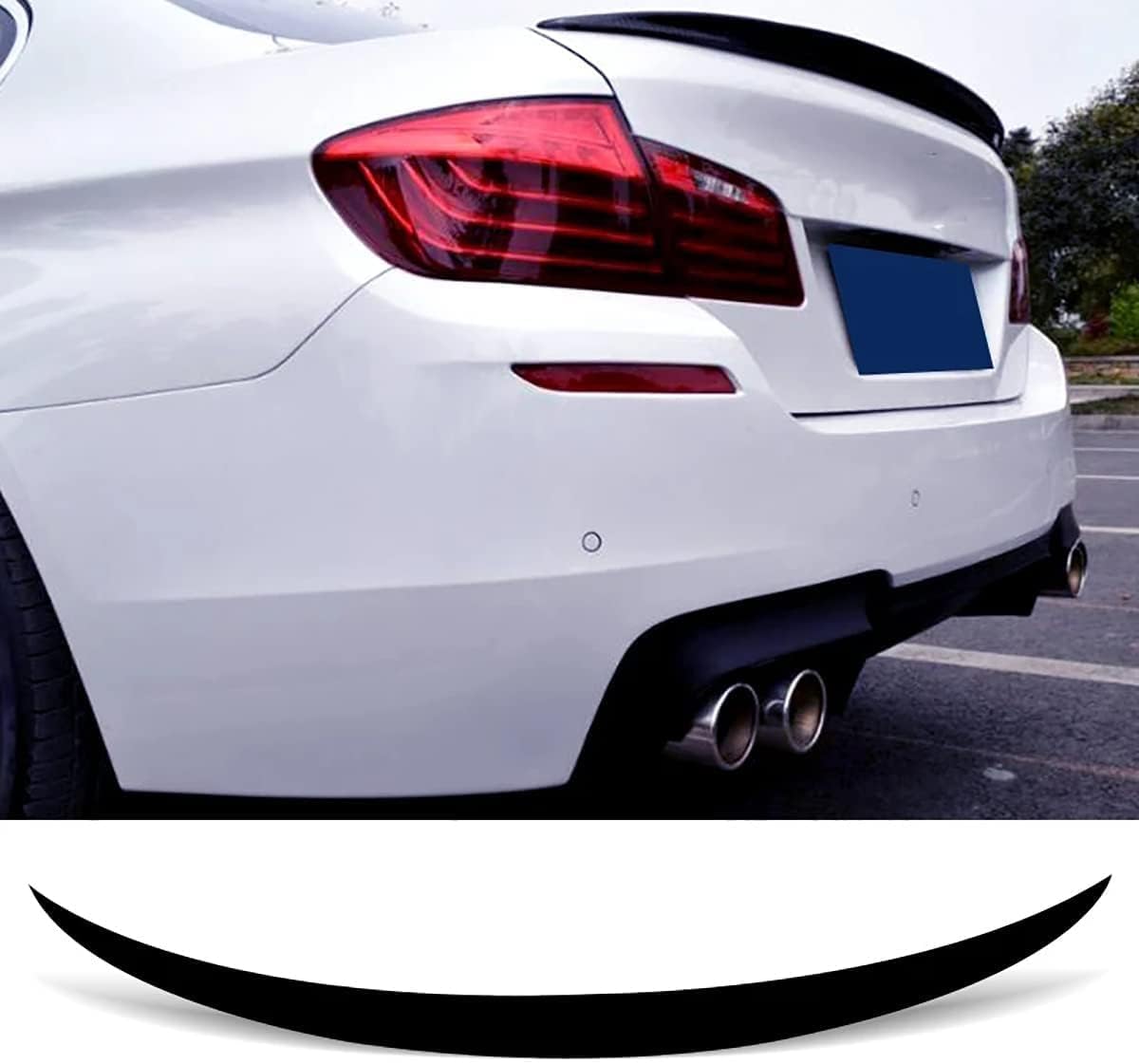 Becquet arrière en fibre de carbone haut de gamme pour BMW F10 Série 5