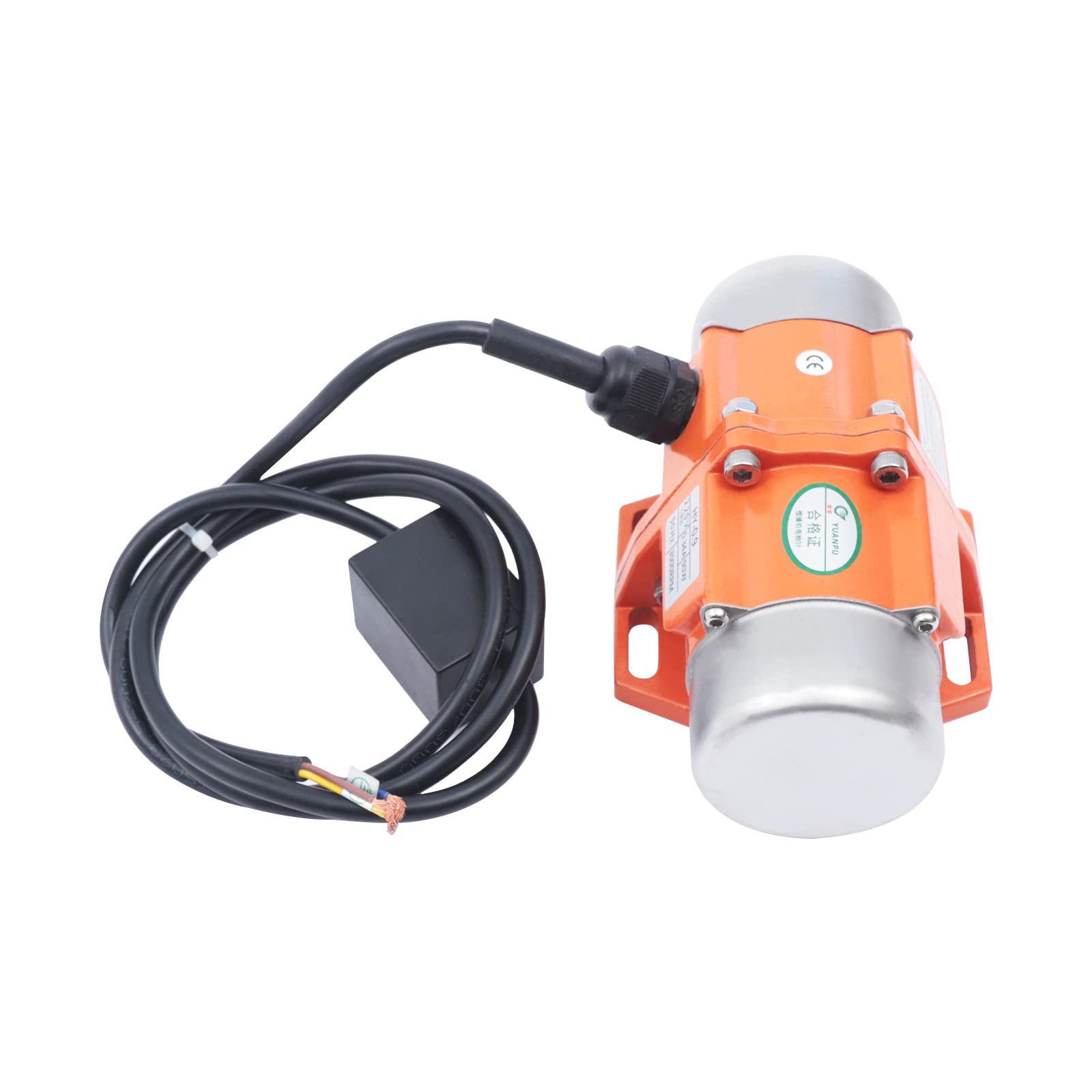 Motor de vibración, 90 W, 3000 rpm, motor vibratorio, motor de desequilibrio, motor monofásico asíncrono