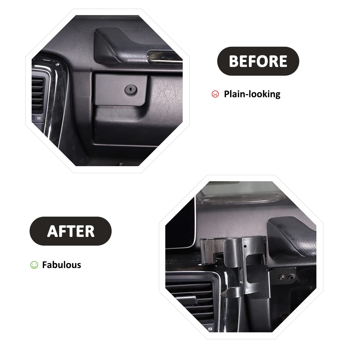 Uchwyt samochodowy ze stopu aluminium do samochodu do Benz klasy G W463 2007-2018 samochodowy uchwyt na telefon komórkowy akcesoria