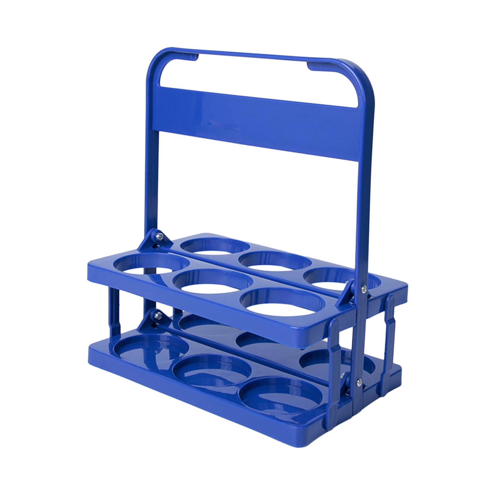 LiRRvb Foldable Rack Portable Rack Basket Folding Holder Bottle Carrier for Picnics and Camping Bottle Holder
