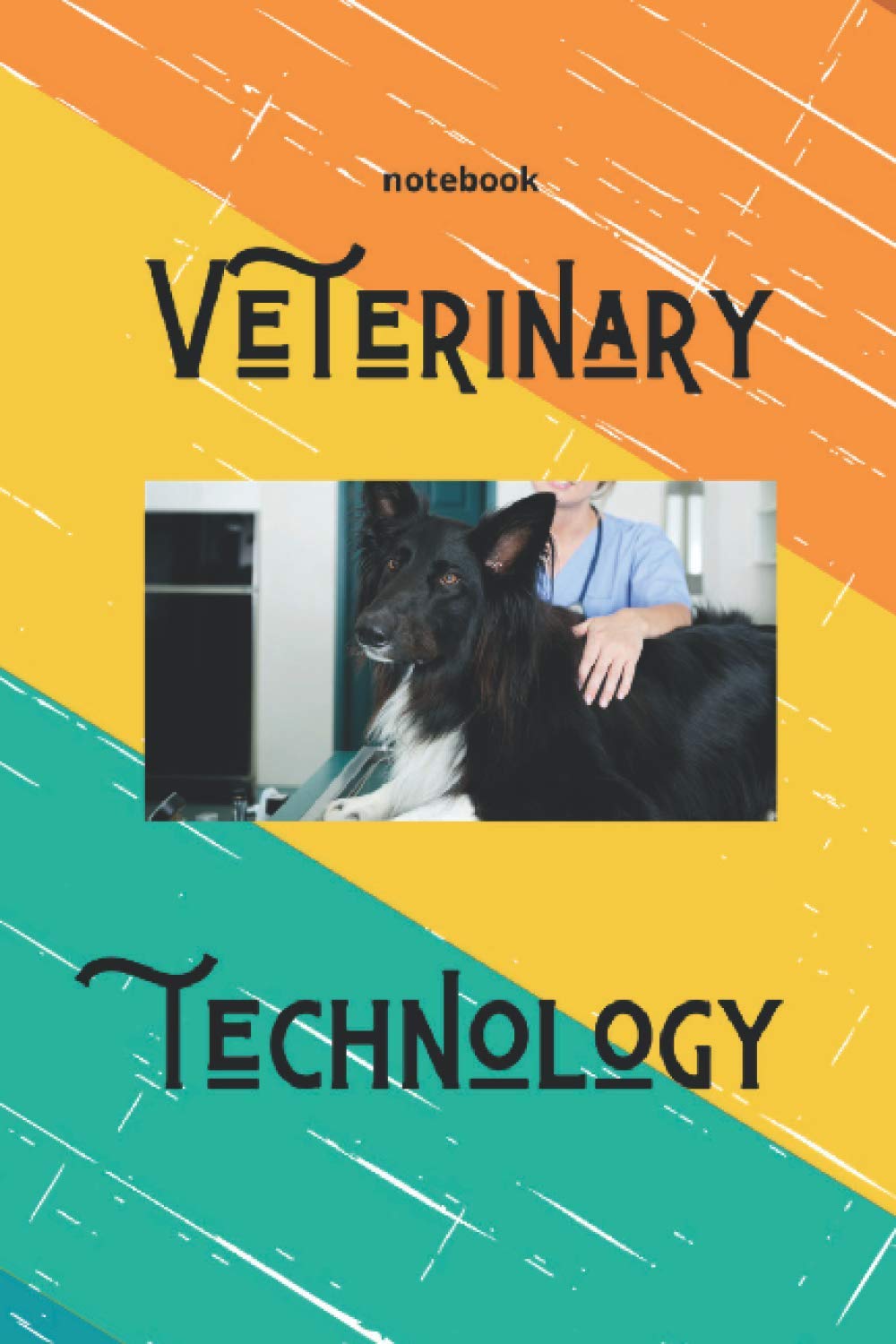 vet tech notebook: Veterinary Technician lined notebook "6 x 9" .
