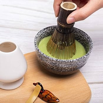 Bamboo Matcha Tea Whisk Set (Chasen) Matcha Bowl (Chawan