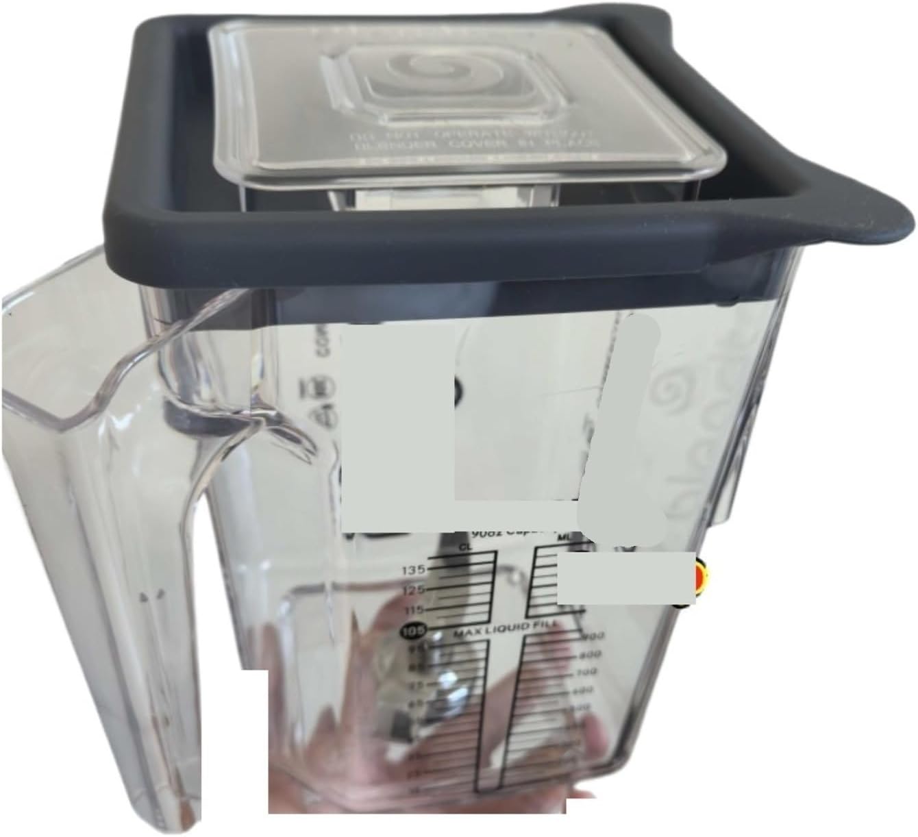 Compatible With Blendtec，Q-series825 ES3 EZ600 Replacement,90oz WildSide+ Jar For Professiona/Classic/Designer/Commercial
