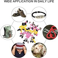 Vista 4 de 50 piezas de cierre de seguridad separable, conectores de barril de cuentas, conectores de hebilla de plástico, cierres de barril separables