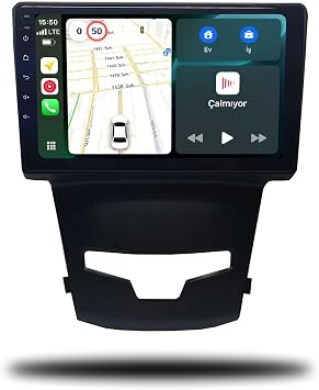 MarTechno Android Multimedya 6GB RAM 128GB Hafıza Ssangyong Korando 2014+ ile uyumlu