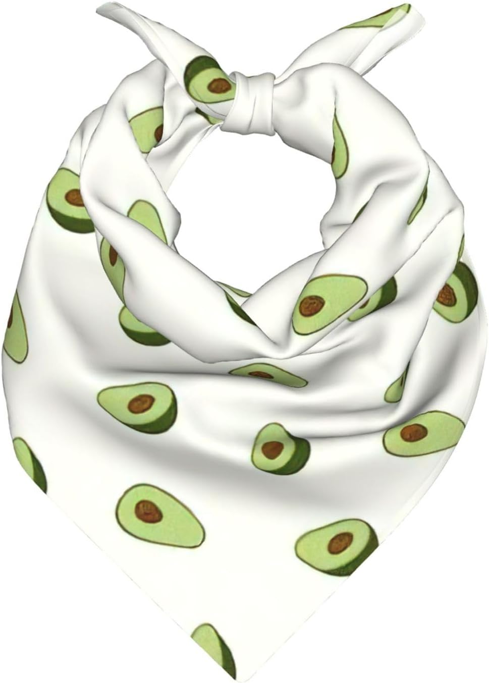 Avocado Print For Women And Men Head Scarves Hair Bandanas Square Scarf Fashion Accessories Lightweight