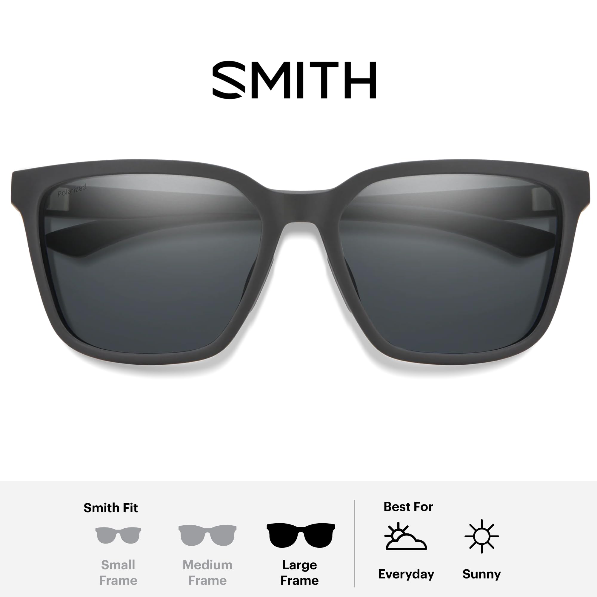 Amazon.co.jp: SMITH OPTICS Shoutout Core Sunglasses Matte Black