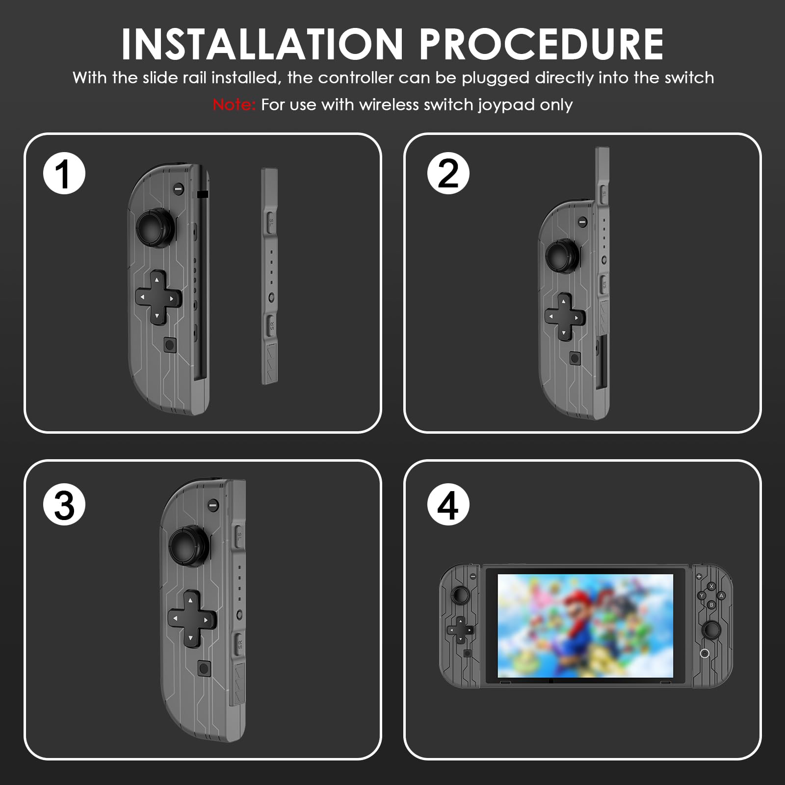 Amazon.com: Kvkdiir Switch Controllers Compatible Nintendo Switch
