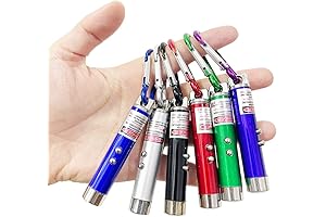 6 PCS Cat Laser Pointer With Remote Interactive Cat Toys