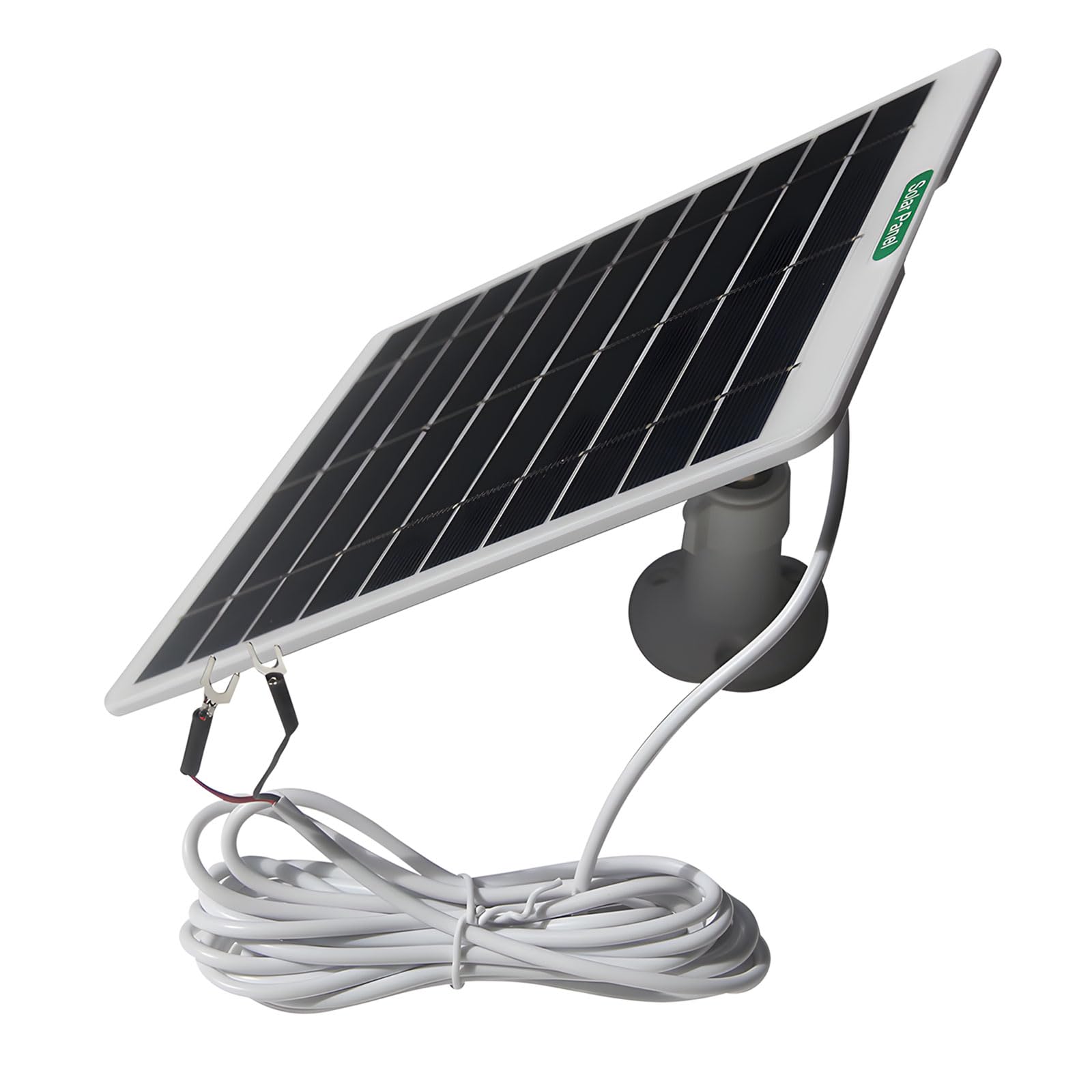 Msioytog White Multiple Device Compatible 5W5v Solar Device Waterproof Permanent Construction For Backpacking Backpacking And Family Excursions Transportable Solar