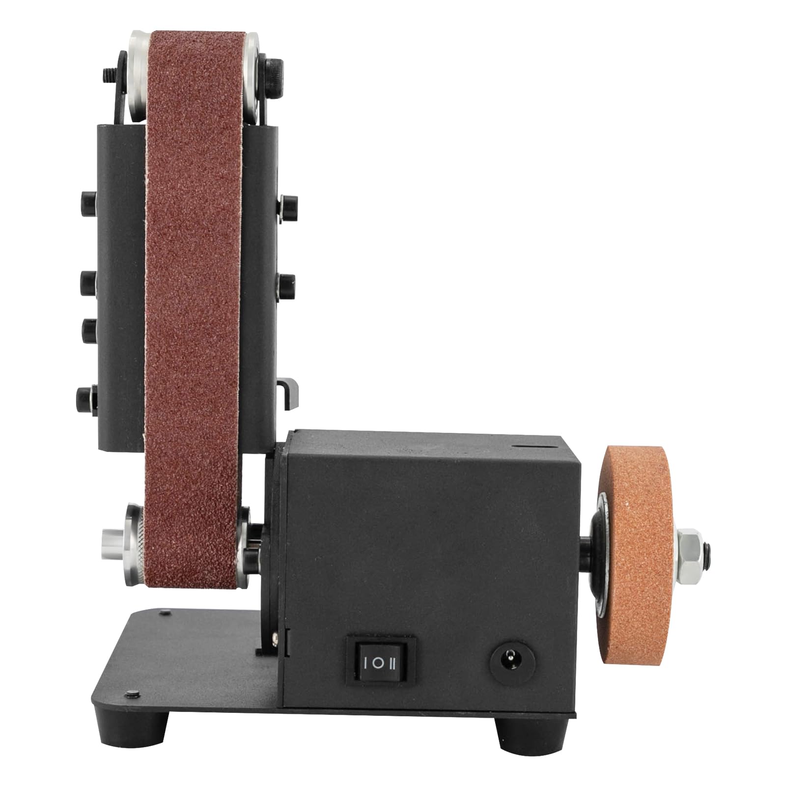 Mini levigatrice a nastro, 350 W, smerigliatrice, mola, mola, mola a nastro multifunzione