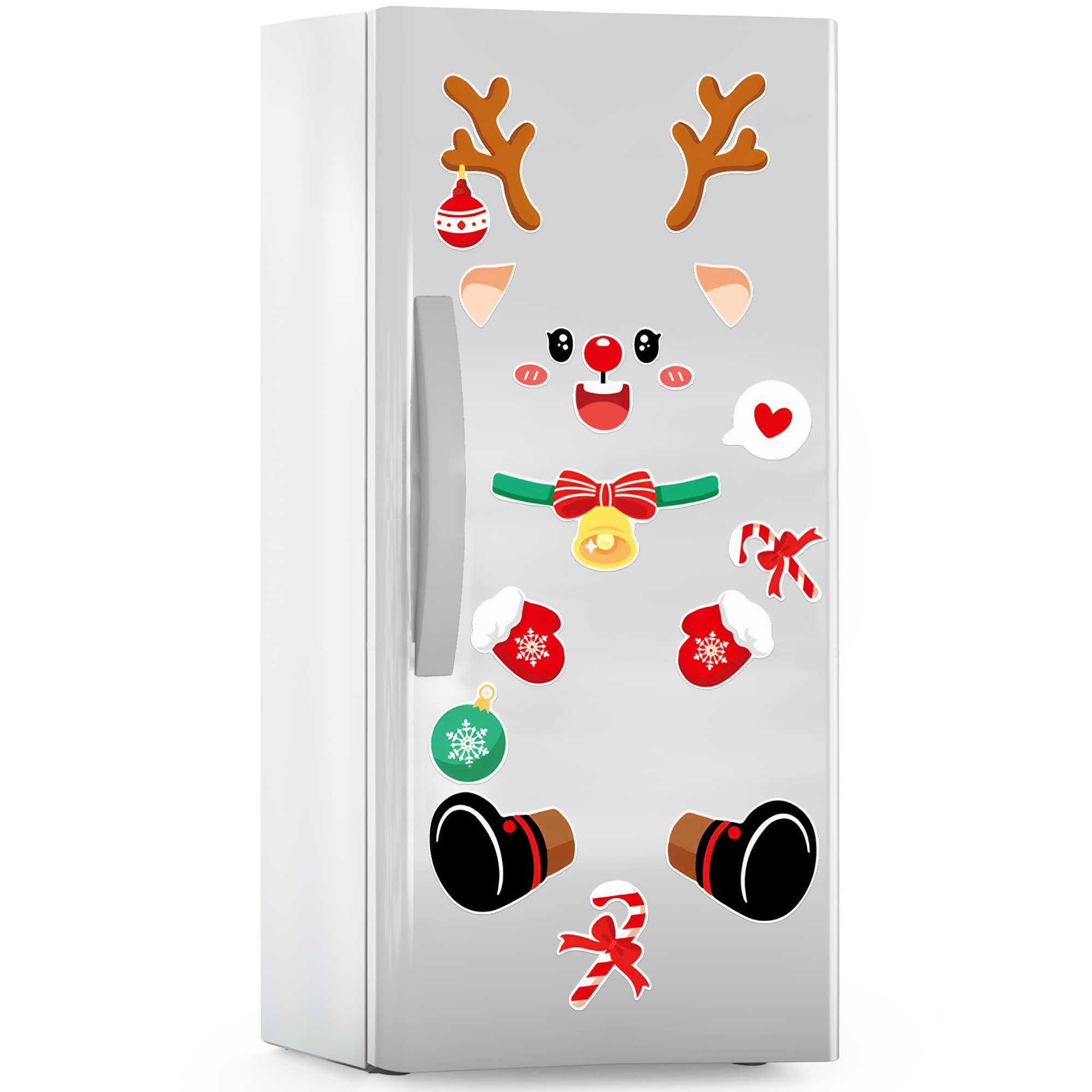 Photo 1 of KatchOn, Christmas Refrigerator Magnets - XtraLarge, 36 Inch | Reindeer Christmas Fridge Magnets for Christmas Refrigerator Decorations | Reindeer Garage Door Magnets, Christmas Magnets for Fridge