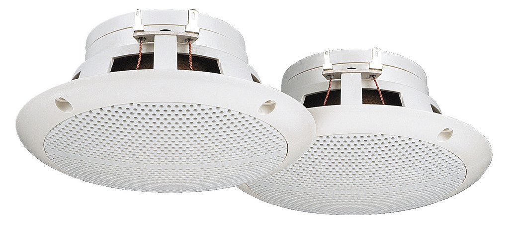 Monacor SPE-230/WS Haut-Parleur encastrable 50 W 8 ? Blanc 1 Paire(s)