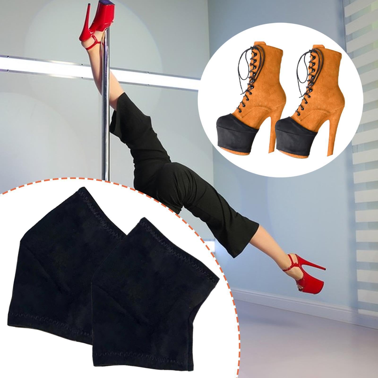 Scarpe da Pole Dance Professionale XXL con Calzini e Accessori