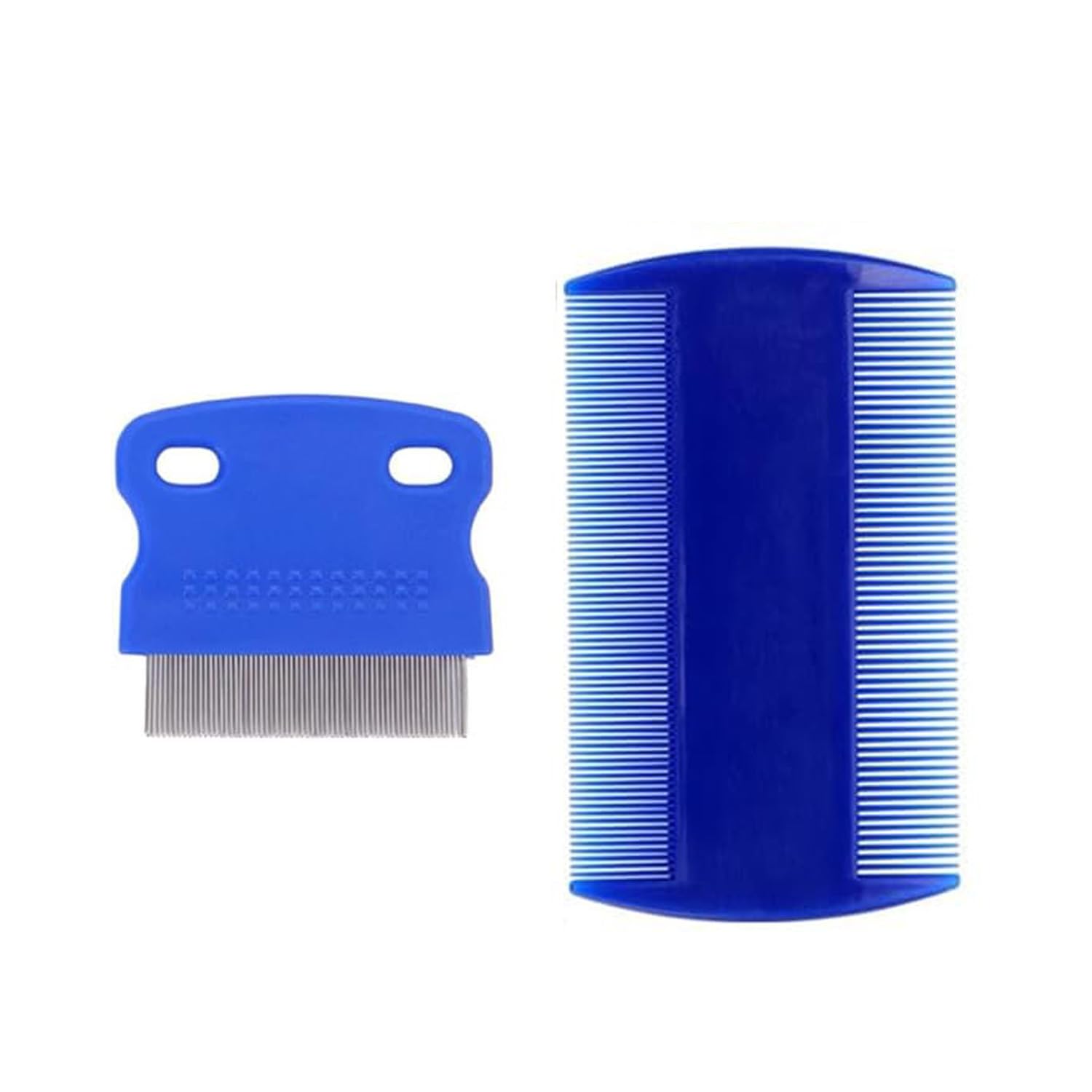 2x Head Nit Comb Set Remove Hair Nit, Lice Best of Lice Comb for Nit Treatment Double Sided Lice Combs for Kids Adults and Pet