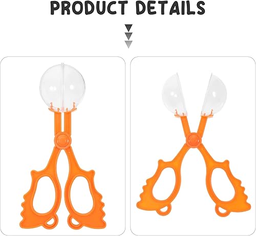 Miniatura 5 de Supvox 5 pinzas para atrapar insectos, pinzas para niños (azul, rosa, naranja, amarillo, verde estilo mixto)