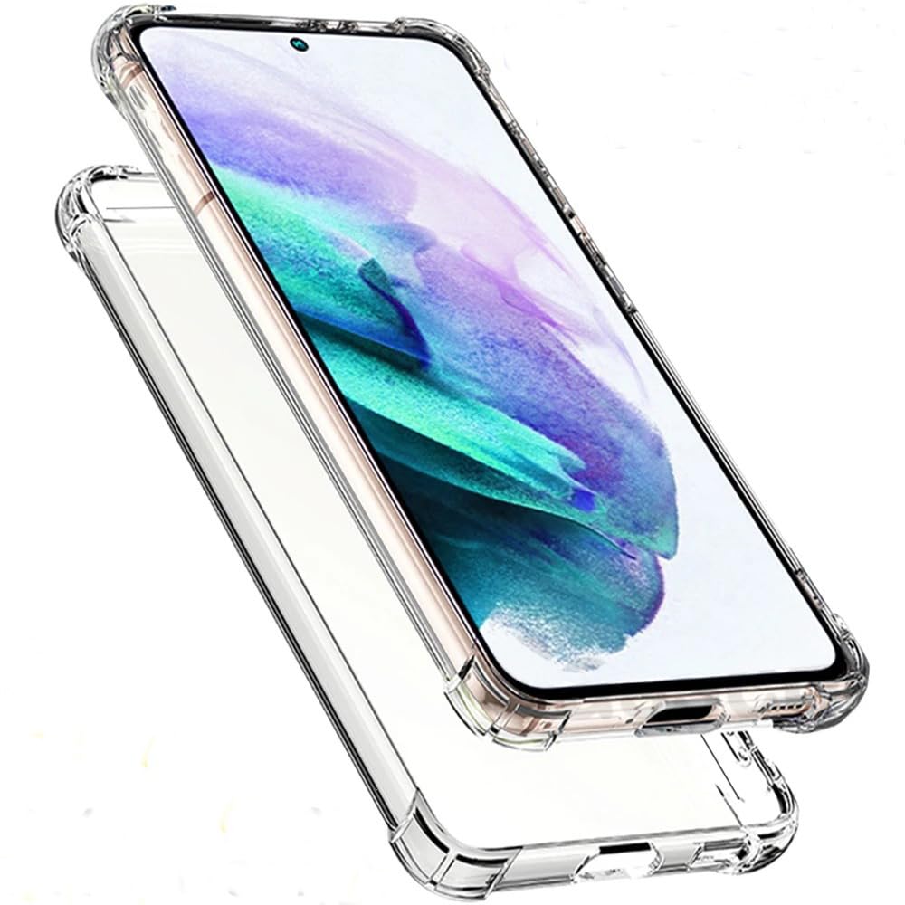 passapn 1× Shockproof Back Phone Case Cover for Samsung Galaxy S8 S9 PLUS S10 S20 FE LITE (for Samsung S10E) Clear