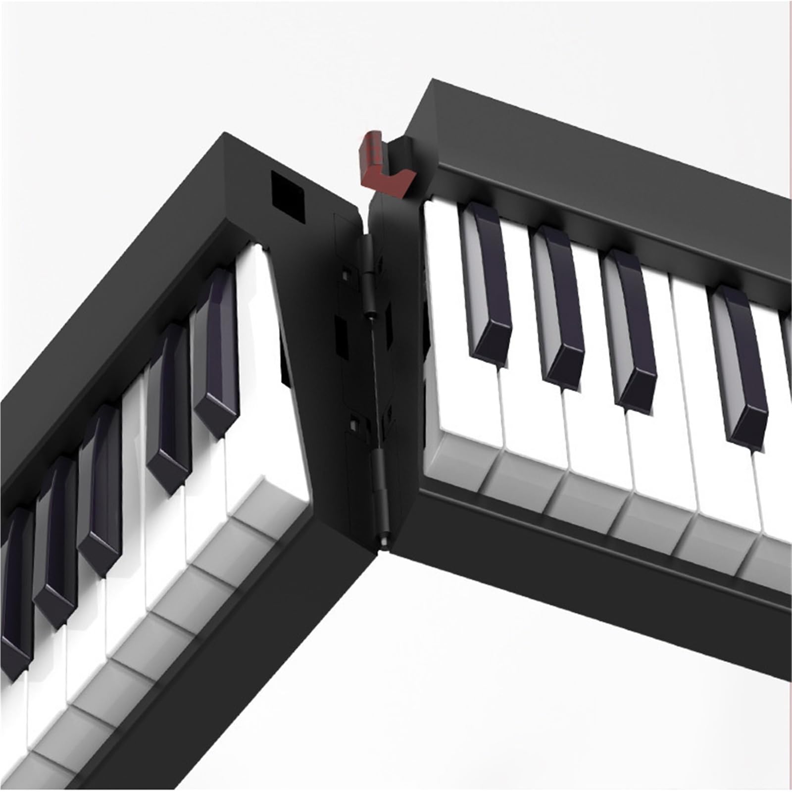 Pianino Elektroniczne 88 Klawiszowe Składane Pianino Dla Dorosłych Instrument Muzyczny Dla Początkujących Przenośny(Type 4)