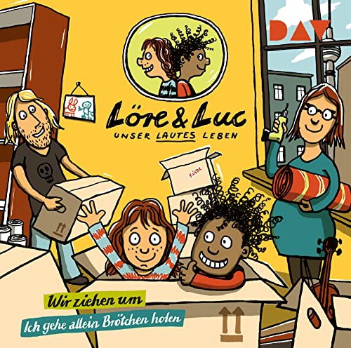 Löre & Luc – Unser lautes Leben  1  Folge 1  Wir ziehen um / Folge 2  Ich gehe allein Brötchen holen  Hörspiele mit Ilja Richter u.v.a  1 CD