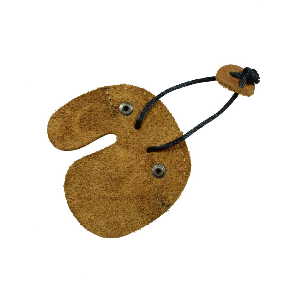 Hide & Drink, Archery Finger Tab, Protect Guard for Recurve Bows, Finger Protector, Shooting Practice Gear Sports & Outdoors, Full Grain Leather, Handmade (Single Malt Mahogany, Left Handed)