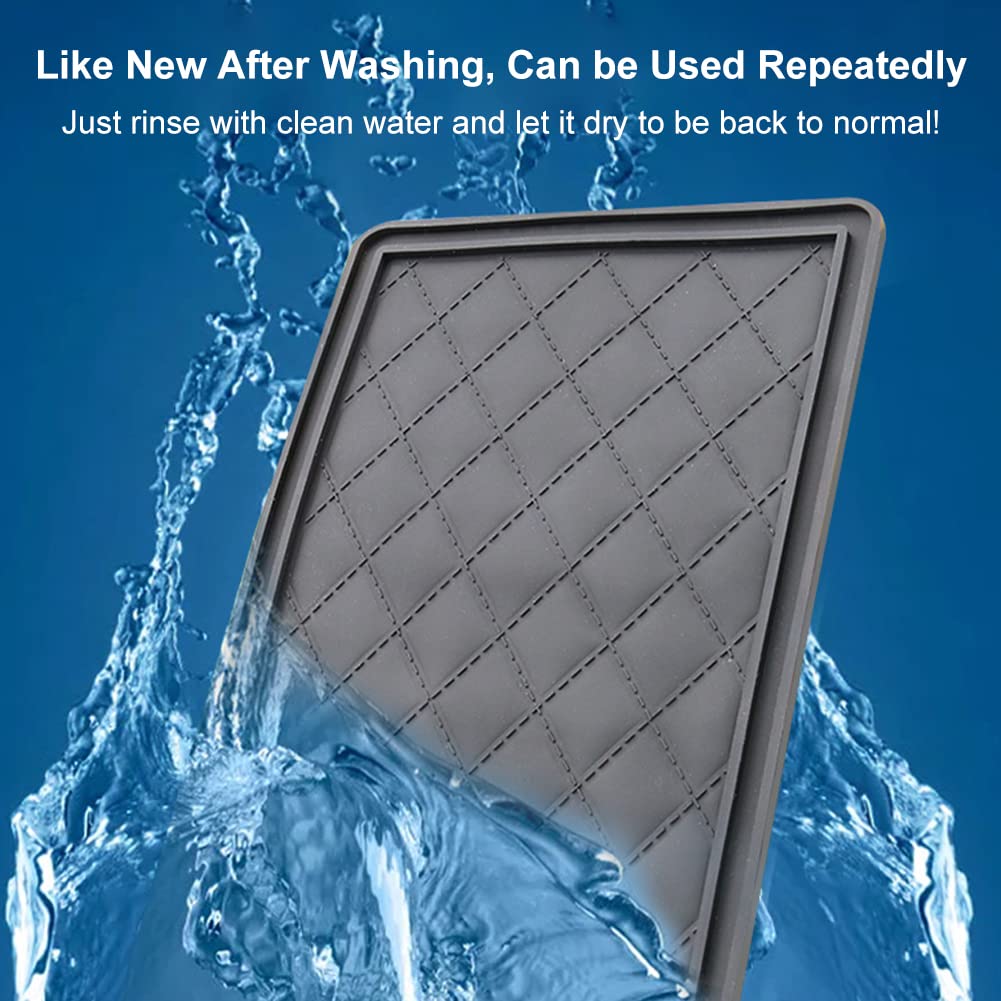 Tappetino Antiscivolo Per Cruscotto Auto - In Gomma, 20x12cm, Per Telefono E Oggetti - Foto 2