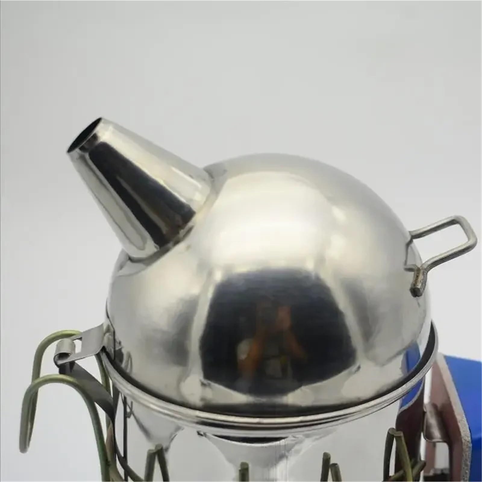 Spruzzatore elettrico for fumo a bocca rotonda in acciaio inossidabile for apicoltura, affumicatore for , strumento for , for Strumento per l'apiario