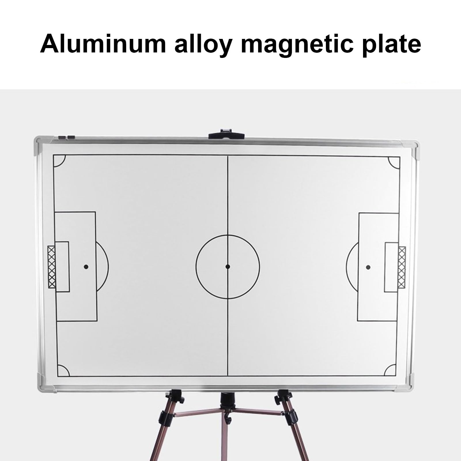 Lavagna per Allenatori di Calcio, Lavagna Magnetica Calcio, con Pedine, Supporti Triangolari, Penna e Gomma