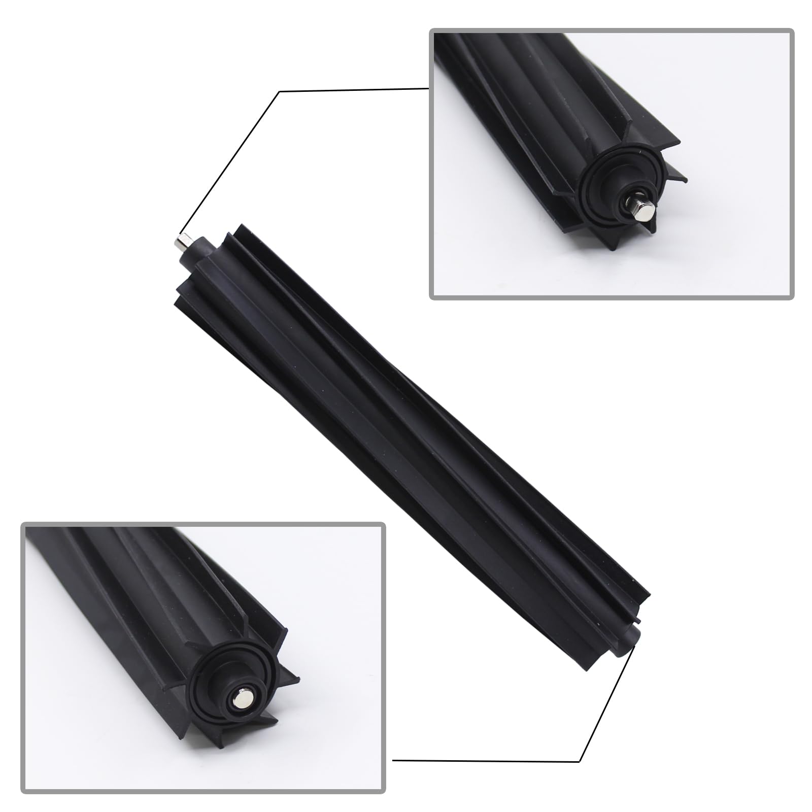 Supporto Mocio Per Robot Ecovacs Deebot X2 E Omni - Ricambio Nero - Foto 4