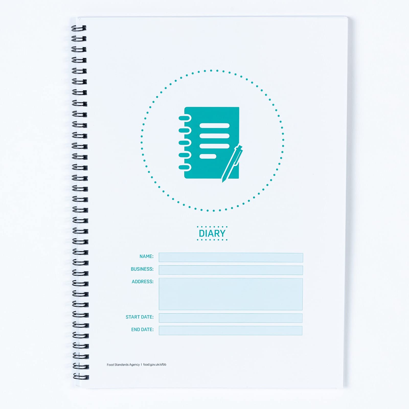Safer Food Better Business 2024 Diary Refill - 13 Month - For Caterers and Takeaways.