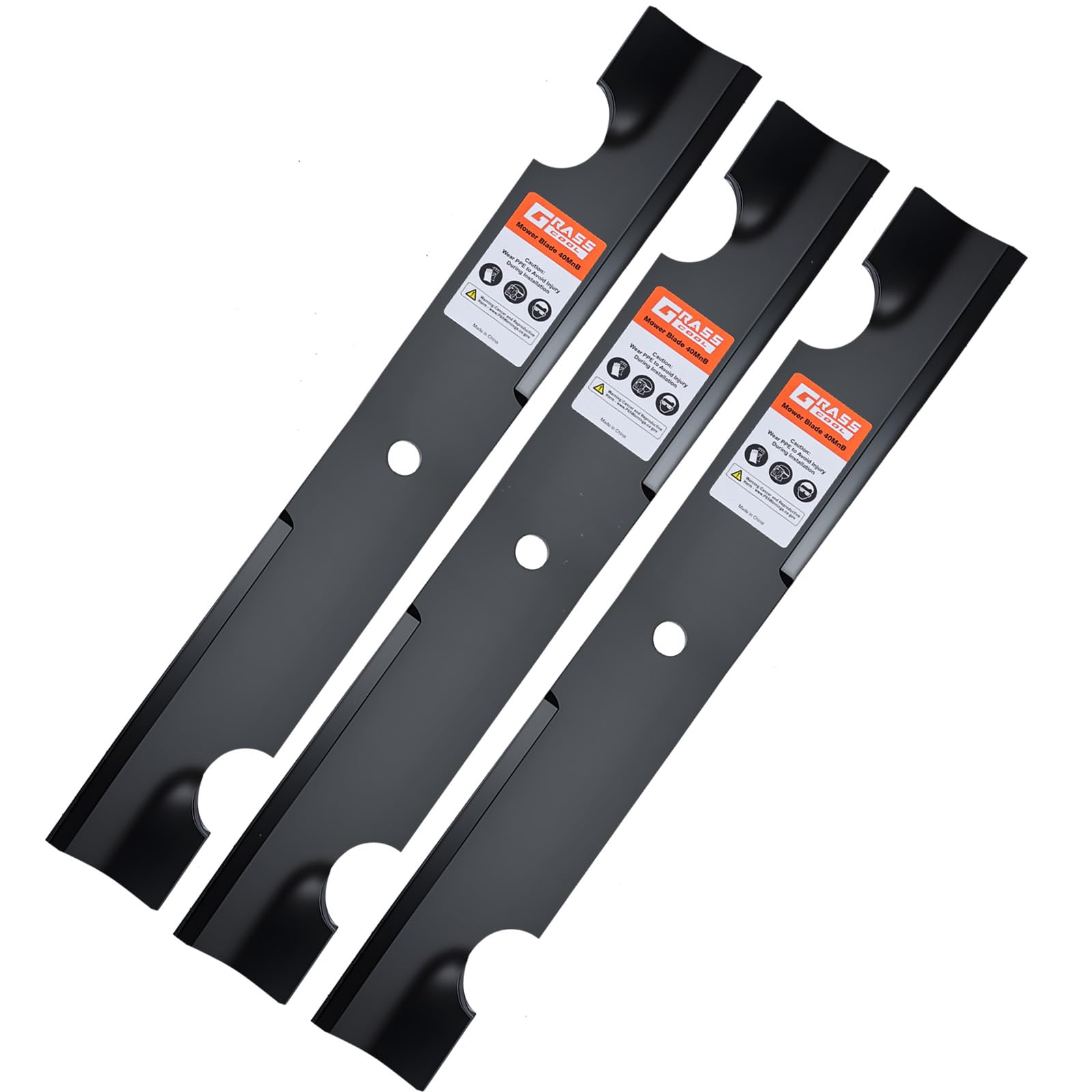Grasscool 038-0005-00 54 inch Magnum MZ Zero Turn Mower Blades Compatible with Bad Boy Maverick ZTR ZT Elite 54" Lawnmower Replace for 038-0001-00 โ image 1