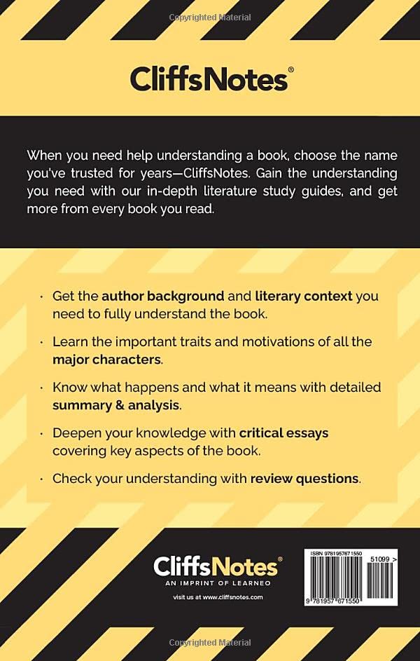 Snapklik.com : CliffsNotes On Goldings Lord Of The Flies: Literature Notes