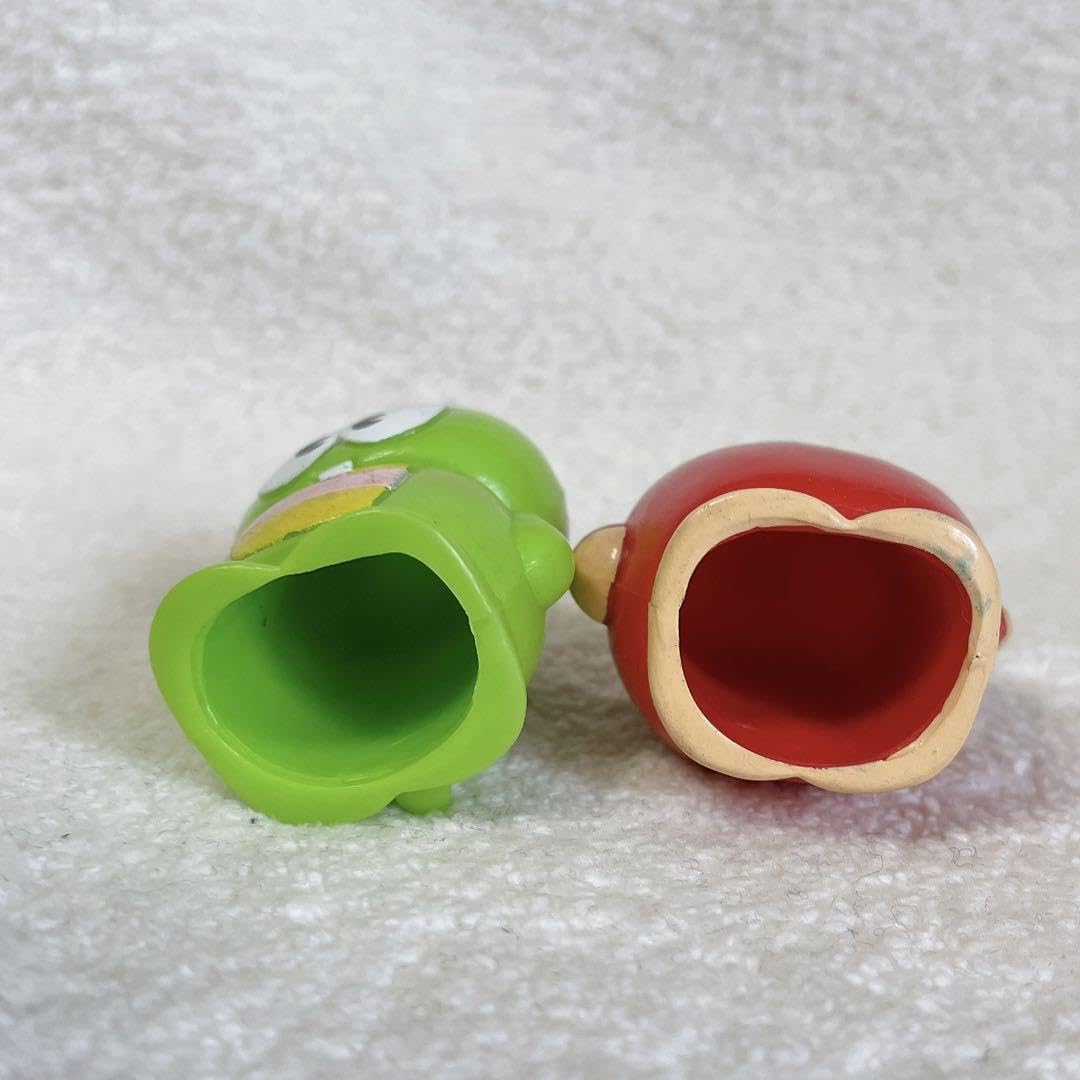 Amazon.co.jp: レトロ ガチャピン ＆ ムック 指人形セット : おもちゃ