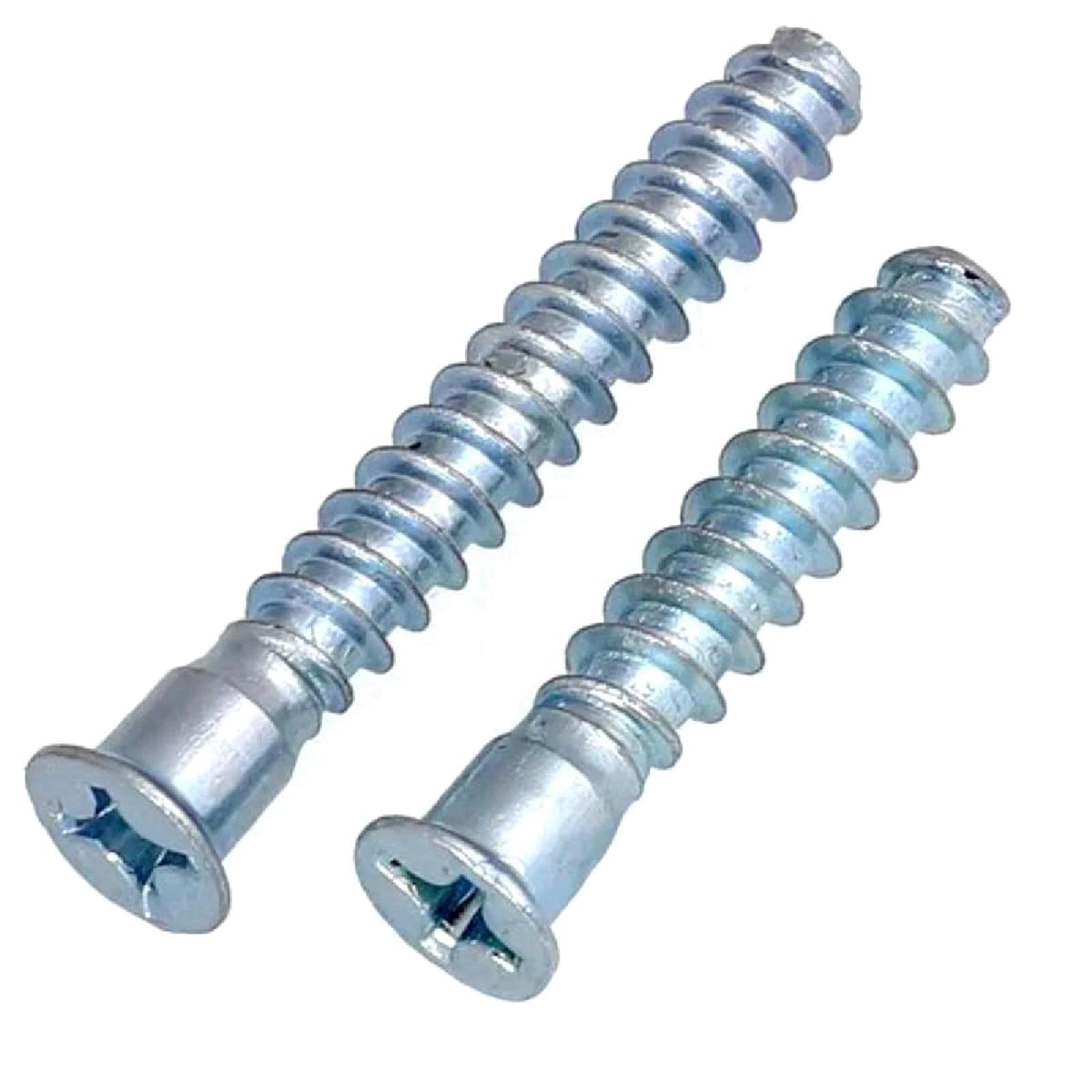 Śruby, Wkręty samogwintujące, Wkręty samogwintujące do drewna M7 Phillips z łbem stożkowym płaskim ocynkowane, 5 szt.(M7x48mm)