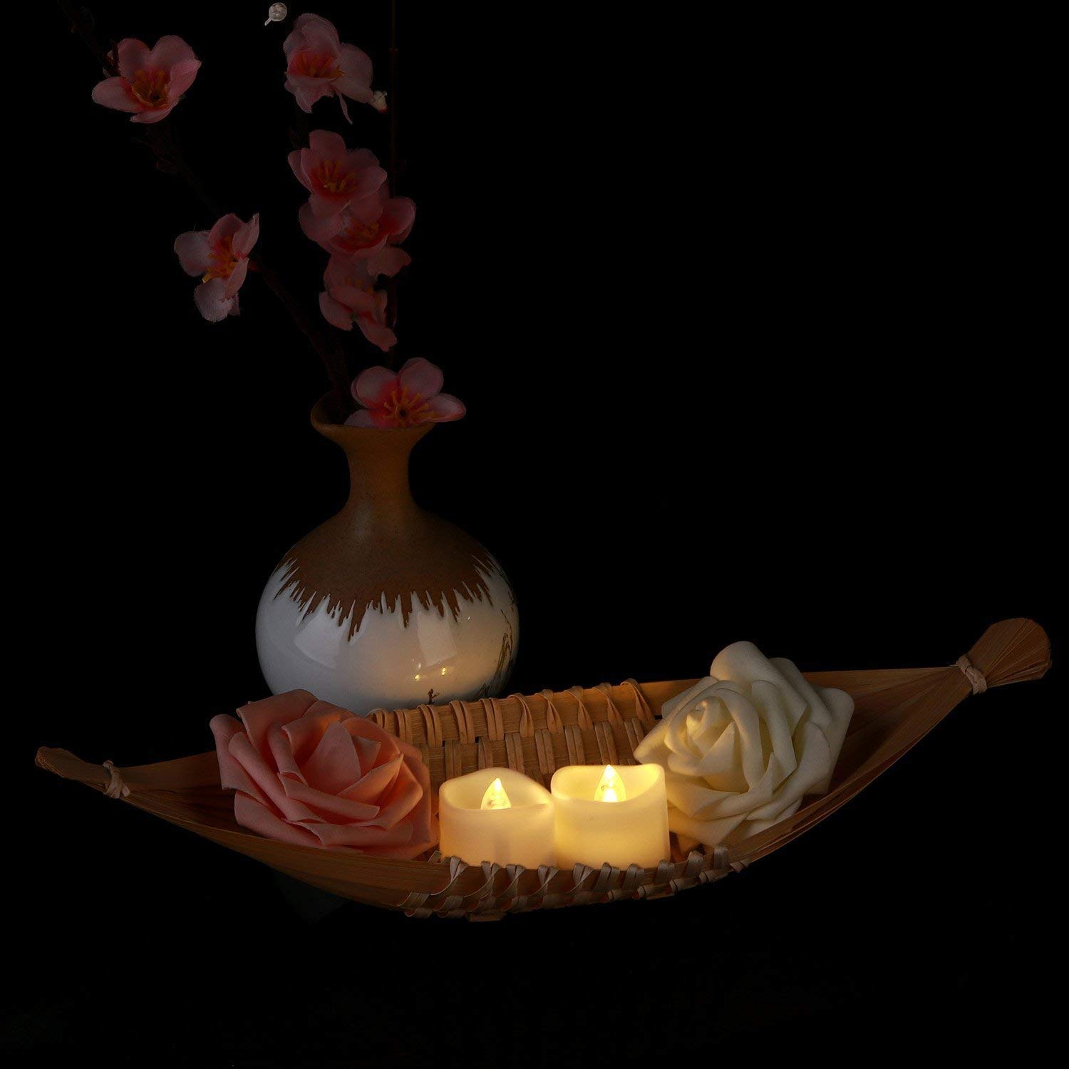 LED Flameless Candle – Single Piece, Battery Powered, Flickering Warm White Light, Safe Decorative Candle (Pack of 2)-image-11