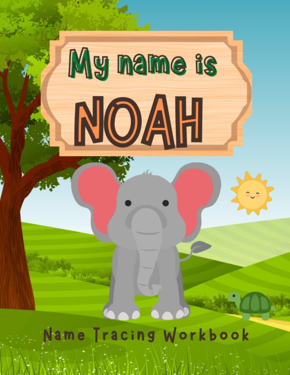 MY NAME IS NOAH | NAME TRACING WORBOOK | LEARN TO WRITE NAME FOR KIDS