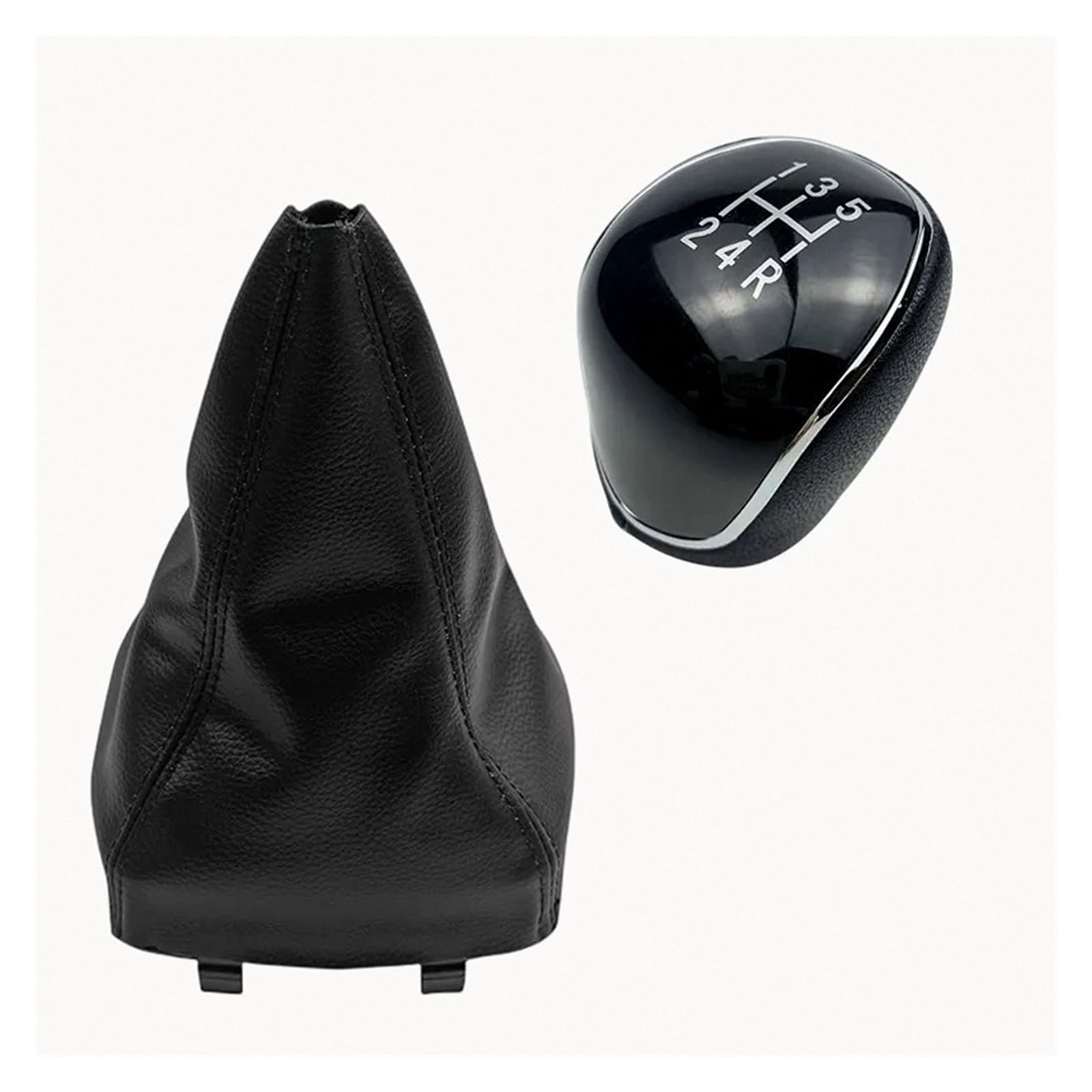 LOZOPMTMLD Gear Knob for Mondeo 4 Mk4 IV 2007-2014 ABS/PU Leather Upgrade