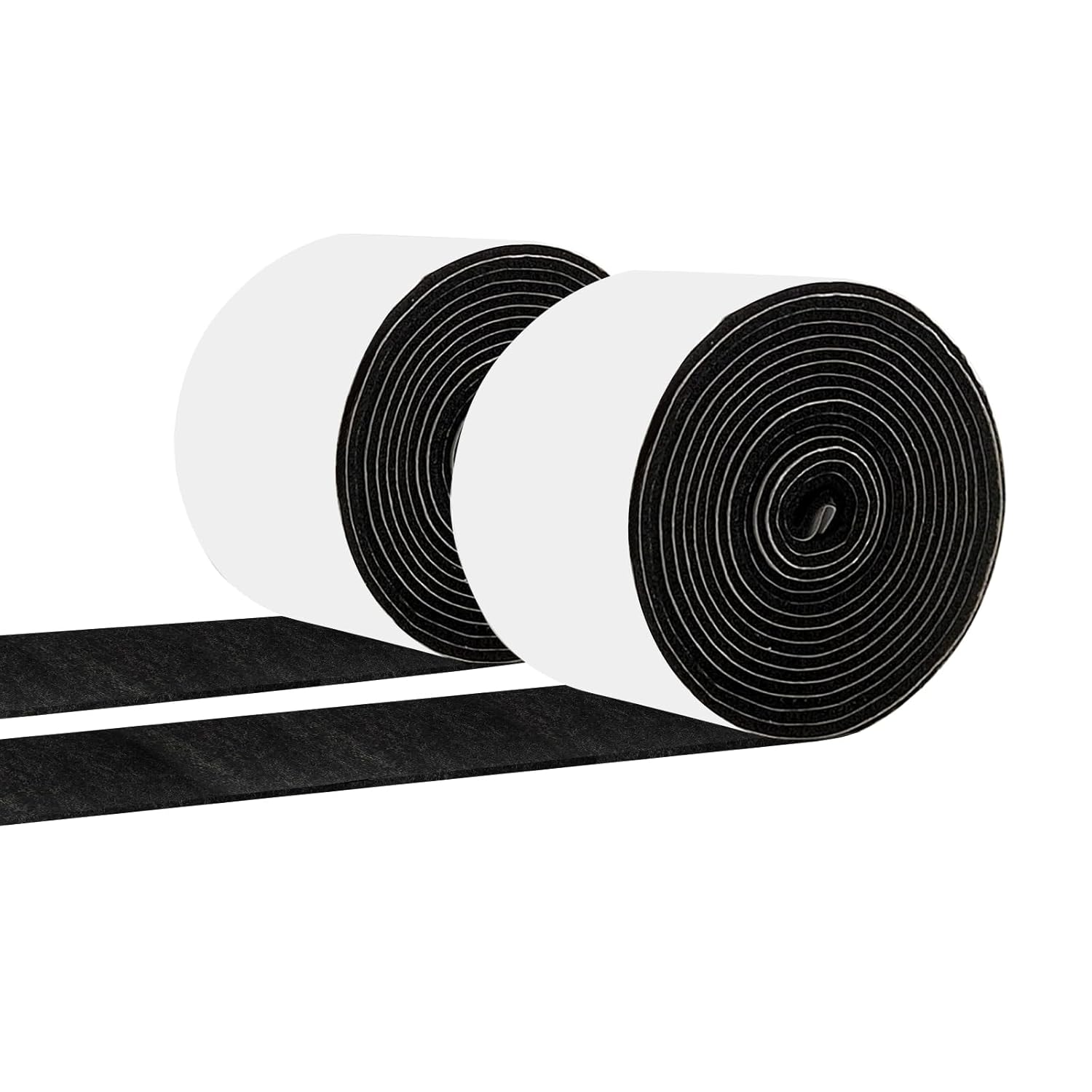 2 Packs Felt Strips with Adhesive Backing, 157 x 2 x 0.12 Inch Felt Rolls, Self Adhesive Felt Tape, Felt Furniture Pads for Hardwood Floors, Chair, Wall Protector