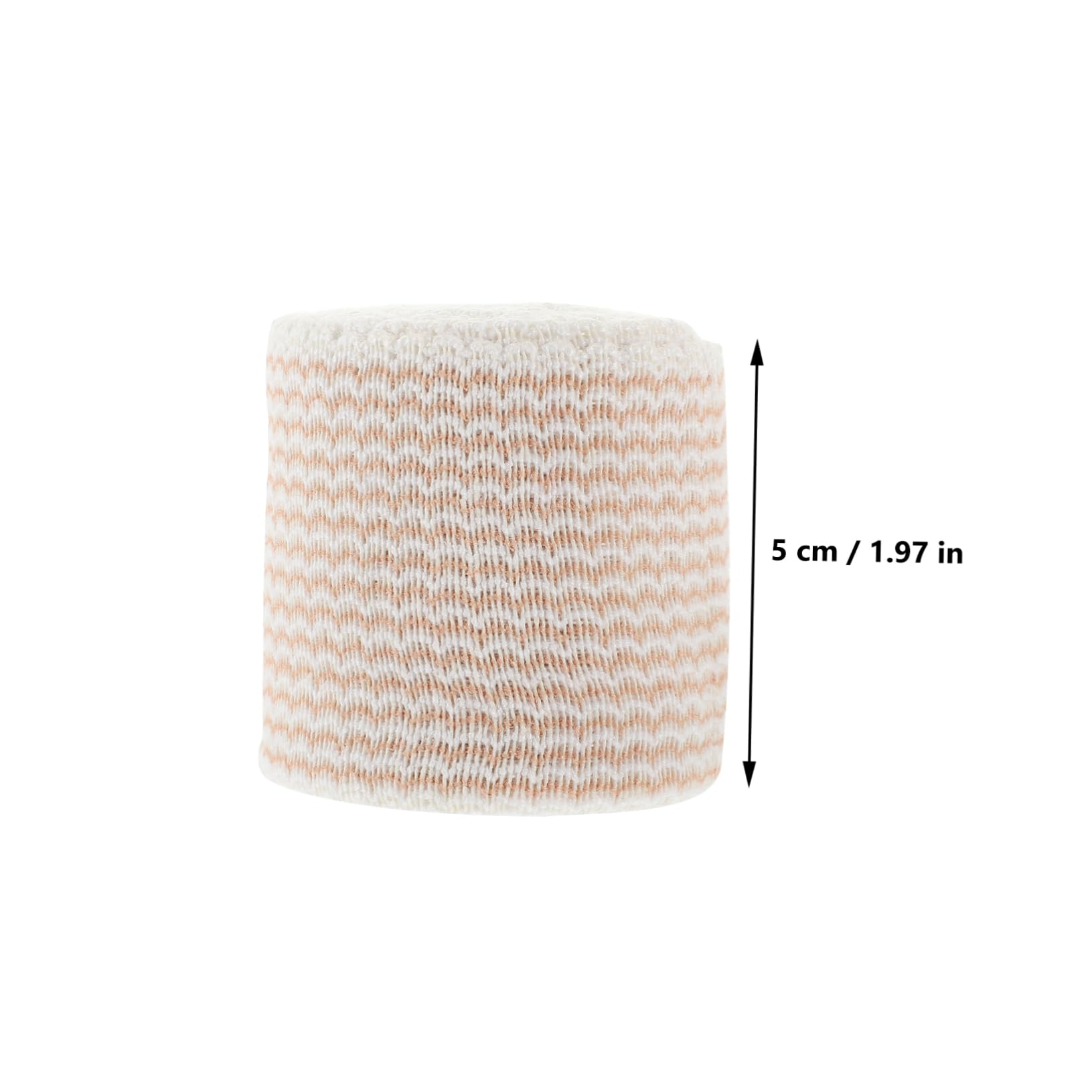 Baluue Elastic Bandage Wrap 4 Rolls Sports Bandage for Wounds Ankle Head Wraps Elastic Stretchable Cotton for Comfortable Wear