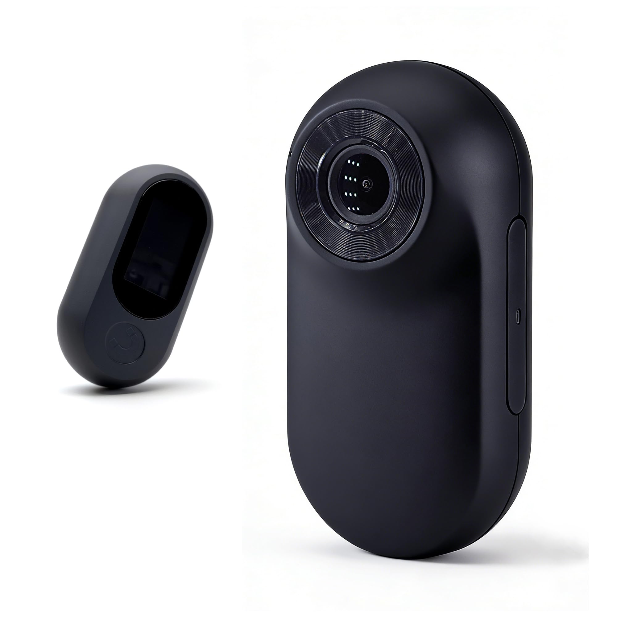 Minicámara Corporal con Tarjeta de Memoria de 32 GB, Mini Cámara de Acción, Cámara Portátil de 26 g, Versátil Cámara POV para Moto, Exterior, Bicicleta